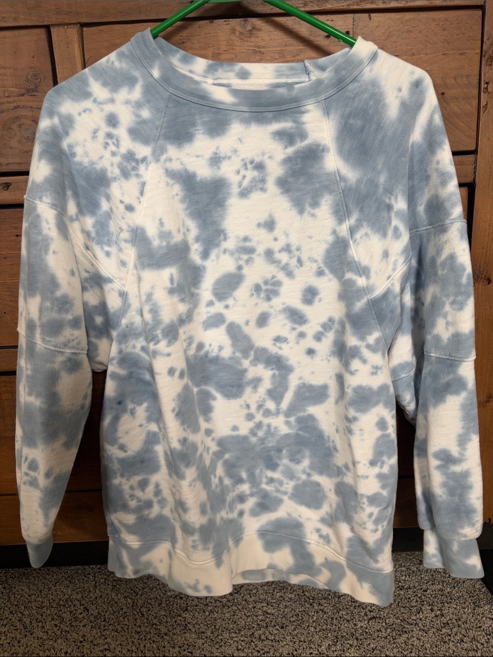 Madewell Tie-Dye Crewneck Sweatshirt